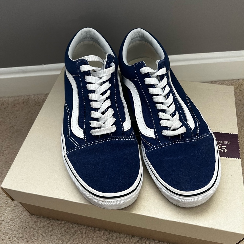 Navy Blue Vans